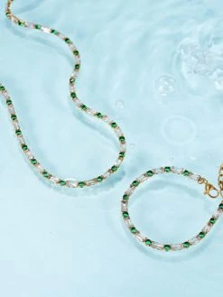 Green Circle Kette Silber -Günstiges Kette Geschäft 1123.21 510x680 1