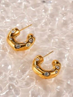 Meteorites Ohrringe Gold -Günstiges Kette Geschäft 1123.8 510x680 1