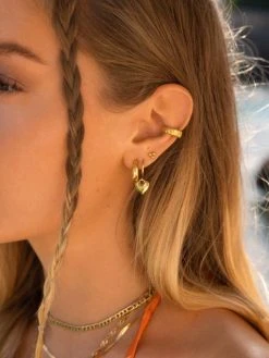 Trio Dot Ohrstecker Gold -Günstiges Kette Geschäft 12 1 510x680 10