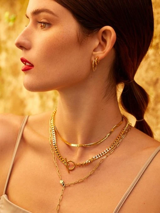 CHUNKY KETTE GOLD 9 CHUNKY KETTE GOLD – Bild 7