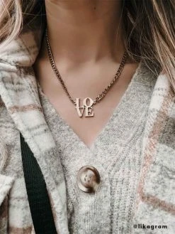 CRUSH LOVE KETTE GOLD -Günstiges Kette Geschäft 12 510x680 1