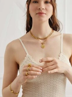 TRIO SHINE Armband Gold -Günstiges Kette Geschäft 14 510x680 9