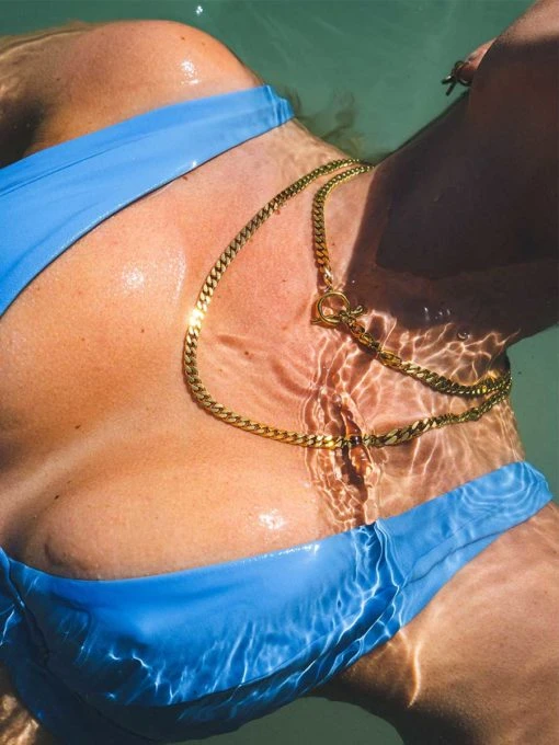 CHUNKY KETTE GOLD 14 CHUNKY KETTE GOLD – Bild 12