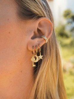 MAGICAL KEY OHRRINGE GOLD -Günstiges Kette Geschäft 7 510x680 10