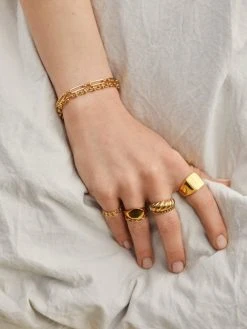 CONSISTENT Ring Gold -Günstiges Kette Geschäft 8 510x680 14