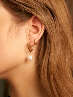 Modern Pearl OHRRINGE GOLD 22 Modern Pearl OHRRINGE GOLD -Günstiges Kette Geschäft 9448 510x680 1