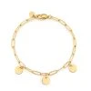 TRIO SHINE Armband Gold -Günstiges Kette Geschäft ABE0445G 510x680 2