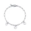 TRIO SHINE Armband Silber- ENGRAVABLE -Günstiges Kette Geschäft ABE0445S 510x680 2