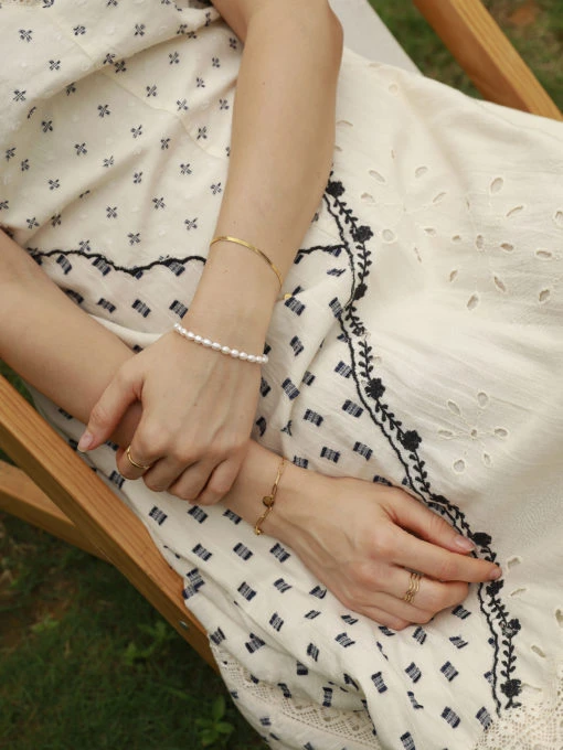 Classic Pearls ARMBAND Silber 6 Classic Pearls ARMBAND Silber – Bild 4