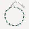 Green Circle ARMBAND Silber -Günstiges Kette Geschäft ABE0558S.11 510x680 1