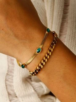 Sleek Aurora ARMBAND Gold -Günstiges Kette Geschäft ABE0570G.3 510x680 1