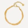 Loose Rope ARMBAND Gold