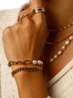 Passionate Pearls ARMBAND Silber -Günstiges Kette Geschäft ABE0573G.1 510x680 2