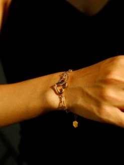 Hearts Together ARMBAND Silber -Günstiges Kette Geschäft ABE0576G.5 510x680 1