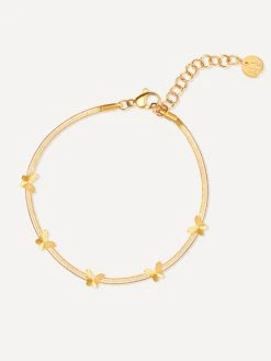 Delicate Butterfly ARMBAND Gold