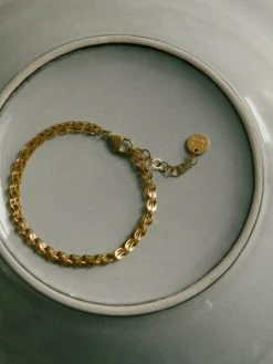 Peacock Wafer ARMBAND Gold -Günstiges Kette Geschäft ABE0588 510x680 1