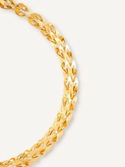 Peacock Wafer ARMBAND Gold -Günstiges Kette Geschäft ABE0588G.2 510x680 1