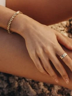 DNA Armband Gold -Günstiges Kette Geschäft DNA Armband1 510x680 1