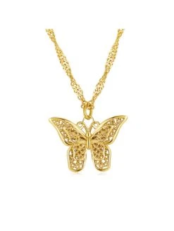 Butterfly Kette Gold