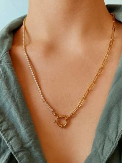 Confluence Kette Gold -Günstiges Kette Geschäft KE1642G 1 510x680 1