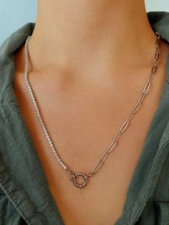 Confluence Kette Silber -Günstiges Kette Geschäft KE1642S 1 510x680 1