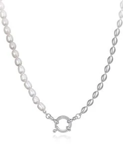 Half Ocean Kette Silber