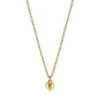 Bold Heart Kette Gold -Günstiges Kette Geschäft KE1789G.1jpg 510x680 1