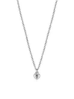 Bold Heart Kette Silber