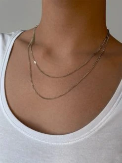 Parallel Kette Silber -Günstiges Kette Geschäft KE1794S.1jpg 510x680 2