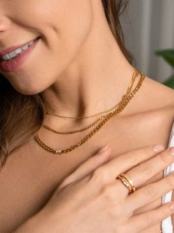 Center Stone Kette Silber -Günstiges Kette Geschäft KE1795G.4jpg 510x680 1