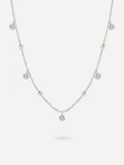 Sparkling Interval Kette Silber