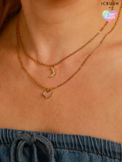 Tenderheart Kette Gold -Günstiges Kette Geschäft KE1889G.5.1 510x680 2