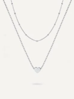 Heart Passion Kette Silber