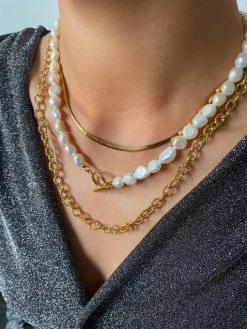 New Fiction Kette Gold -Günstiges Kette Geschäft KE1951G.2 510x680 1