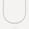 Rectangle Shining Kette Silber -Günstiges Kette Geschäft KE1957S 1 510x680 1