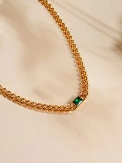 Retro Essence Kette Silber -Günstiges Kette Geschäft KE1962G.1 510x680 1