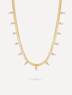 Sleek Spark Kette Gold