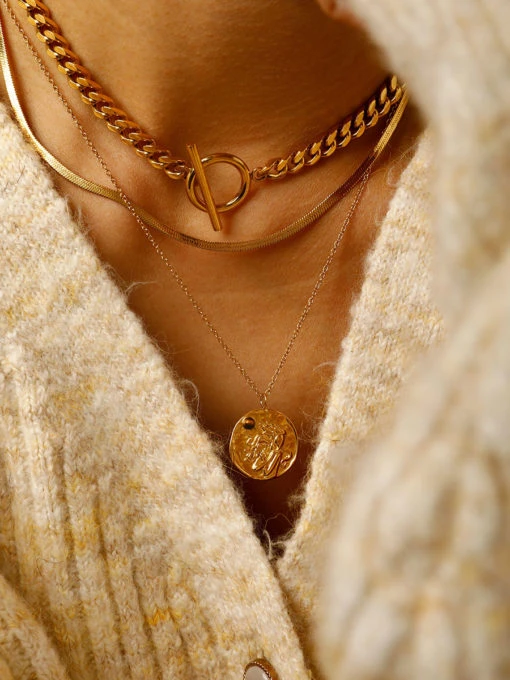 ZODIAC Kette Gold-JUNGFRAU 8 ZODIAC Kette Gold-JUNGFRAU – Bild 6