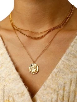 ZODIAC Kette Gold-SCHÜTZE -Günstiges Kette Geschäft KE1970G.3 510x680 2