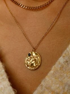 ZODIAC Kette Gold-SCHÜTZE -Günstiges Kette Geschäft KE1970G.4 510x680 2