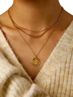 ZODIAC Kette Gold-SCHÜTZE -Günstiges Kette Geschäft KE1970G.5 510x680 2