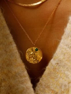 ZODIAC Kette Gold-STIER -Günstiges Kette Geschäft KE1971G.5 510x680 1