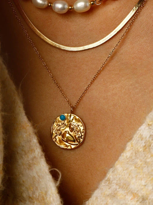 ZODIAC Kette Gold-WASSERMANN 7 ZODIAC Kette Gold-WASSERMANN – Bild 5