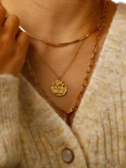 ZODIAC Kette Gold-WAAGE -Günstiges Kette Geschäft KE1977G.4 510x680 2