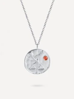 ZODIAC Kette Silber-WAAGE