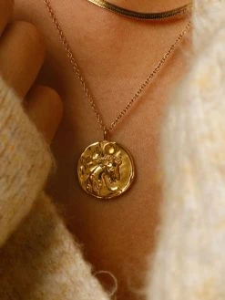 ZODIAC Kette Silber-STEINBOCK -Günstiges Kette Geschäft KE1978G.5 510x680 1