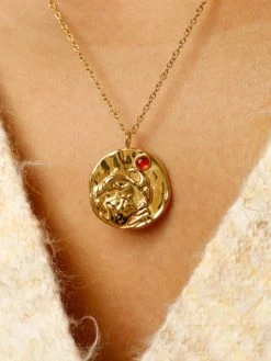 ZODIAC Kette Gold-KREBS -Günstiges Kette Geschäft KE1980G.5 510x680 1