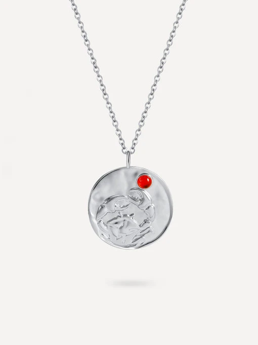 ZODIAC Kette Silber-KREBS 3 ZODIAC Kette Silber-KREBS