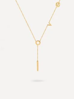 Simple Love Kette Gold