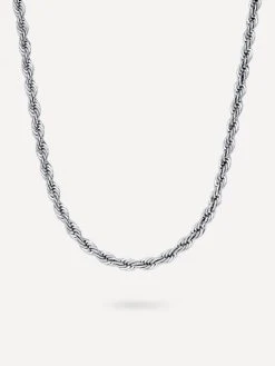 Slim DNA Kette Silber